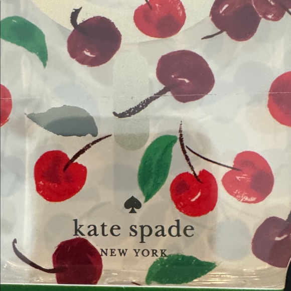 5/$20 Kate Spade NWOT iPhone 15 Pro Max Case, clear with cherries - Picture 3 of 5